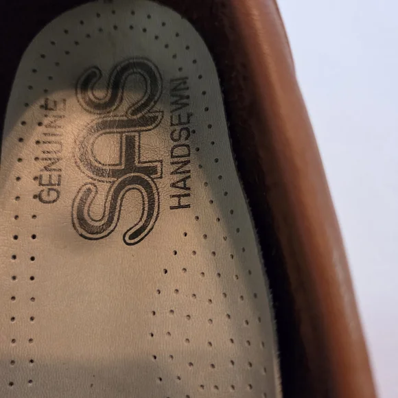 SAS Women's Tan Leather Loafers - Picture 6 of 12